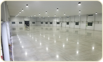 倉庫や工場などの商用床